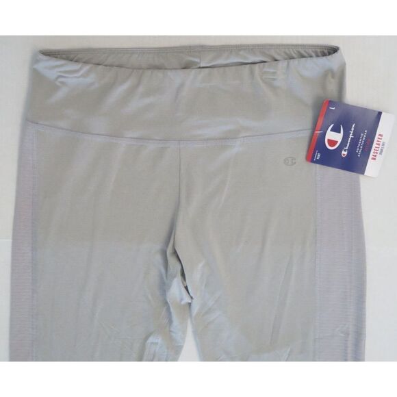 Champion CBLMAB Women's Sz L Gray Double Dry Baselayer Pants - Picture 3 of 8